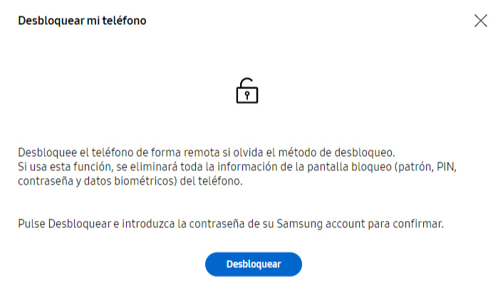 desbloquear mi telefono