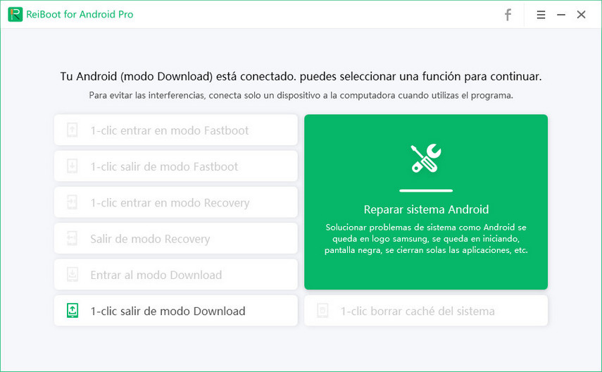 android ya está en modo download