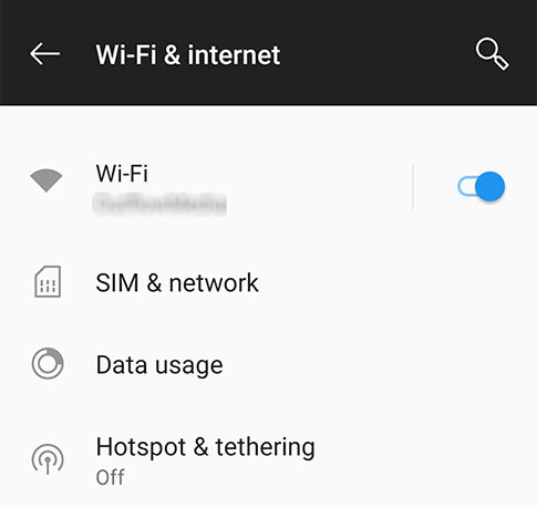 check network connection