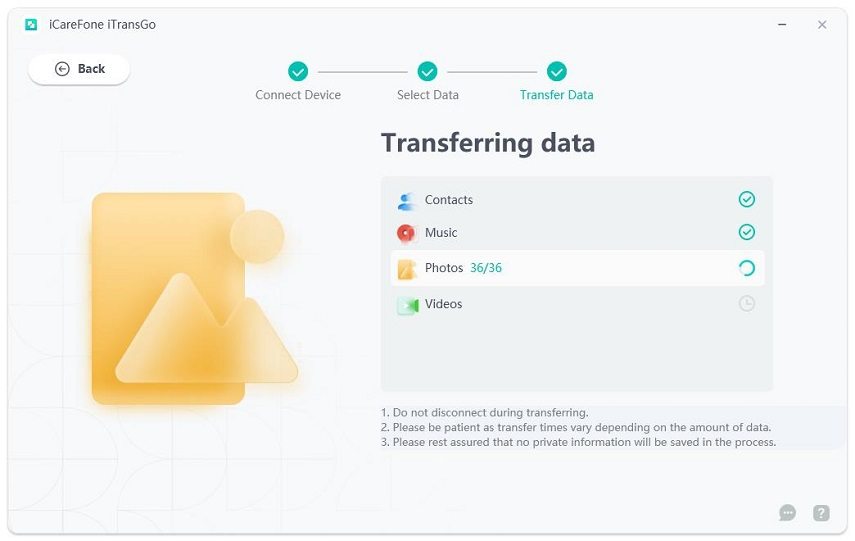 Transferencia de Android a iPhone