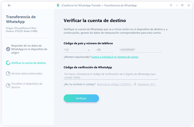 verificar cuenta de whatsapp